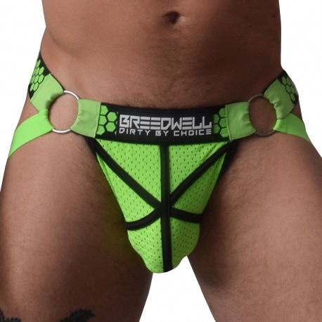 Breedwell Hex Jock - Neon Green