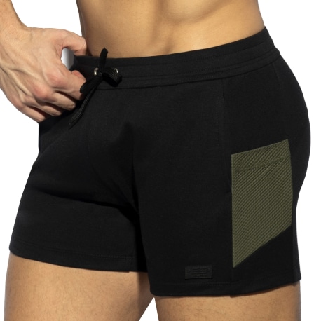 ES Collection First Class Athletic Shorts - Black