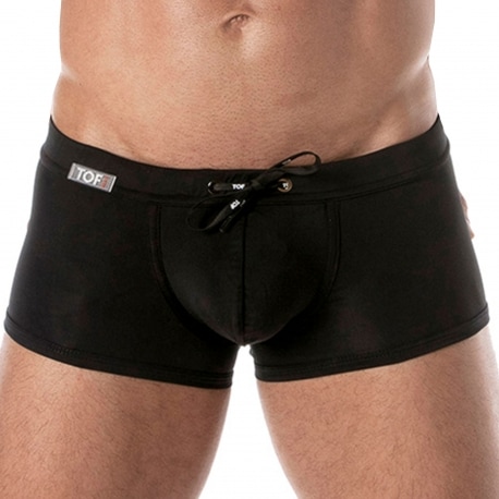 TOF Paris Holidays Swim Trunks - Black