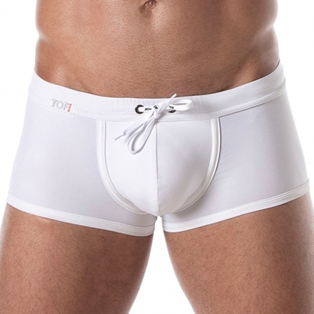 TOF Paris Holidays Swim Trunks - White