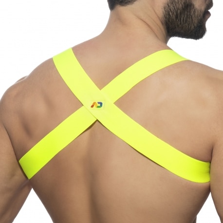 Addicted Neon Spider Harness - Neon Yellow