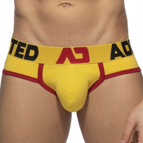 Addicted Basic Colors AD Cotton Briefs - Yellow