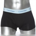 Calvin Klein Lot de 3 Shortys Cotton Stretch Noirs Ceinture Couleur