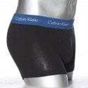 Calvin Klein Lot de 3 Shortys Cotton Stretch Noirs Ceinture Couleur