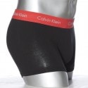 Calvin Klein Lot de 3 Shortys Cotton Stretch Noirs Ceinture Couleur