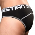 Andrew Christian Almost Naked LOAD Cotton Briefs - Black