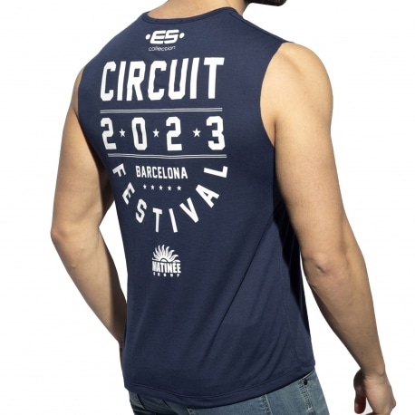 ES Collection Circuit Festival 2023 Tank Top - Navy