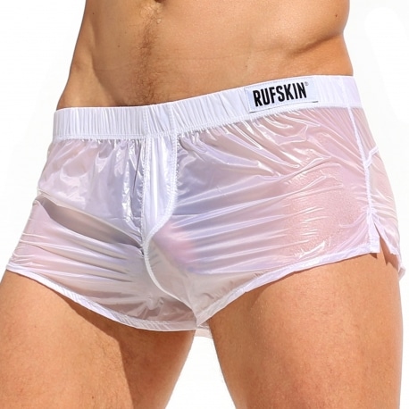 Mens revealing hot sale gym shorts