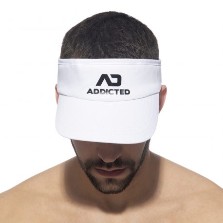 Addicted AD Peak Cap - White