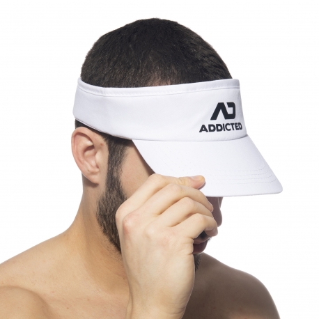 Addicted AD Peak Cap - White