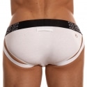 Marcuse Slip Jock Spanky Blanc