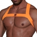 TOF Paris Fetish Elastic Harness - Neon Orange