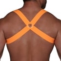 TOF Paris Harnais Elastique Party Boy Orange Fluo