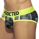 Addicted Slip Swimderwear Push Up Army Camouflage