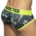 Addicted Army Swimderwear Push Up Briefs - Camouflage