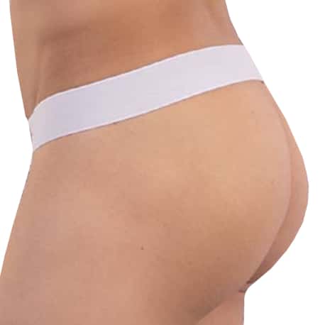 Barcode Eros Backless Thong - White