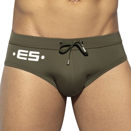 ES Collection Europe 2.0 Swim Briefs - Khaki