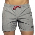 ES Collection Short de Bain Long Scottish Gris