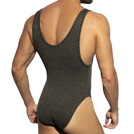 ES Collection Luxury Bodysuit - Black