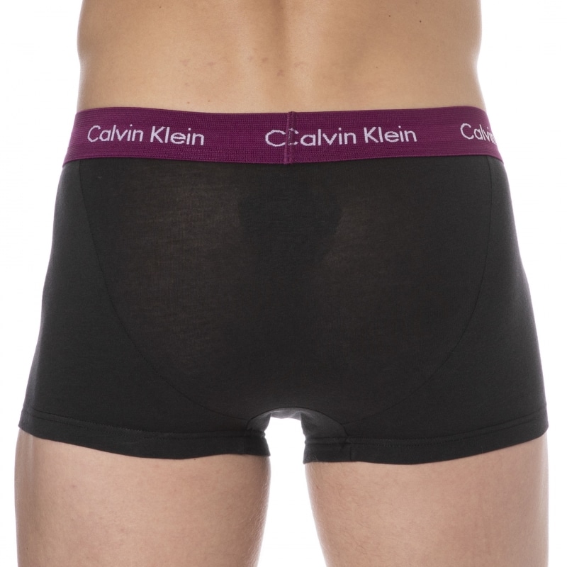Worstelen vasteland Veel Calvin Klein Cotton Stretch Boxer Briefs - Black - Purple | INDERWEAR