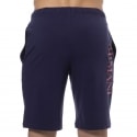 Emporio Armani Shiny Big Logo Shorts - Navy