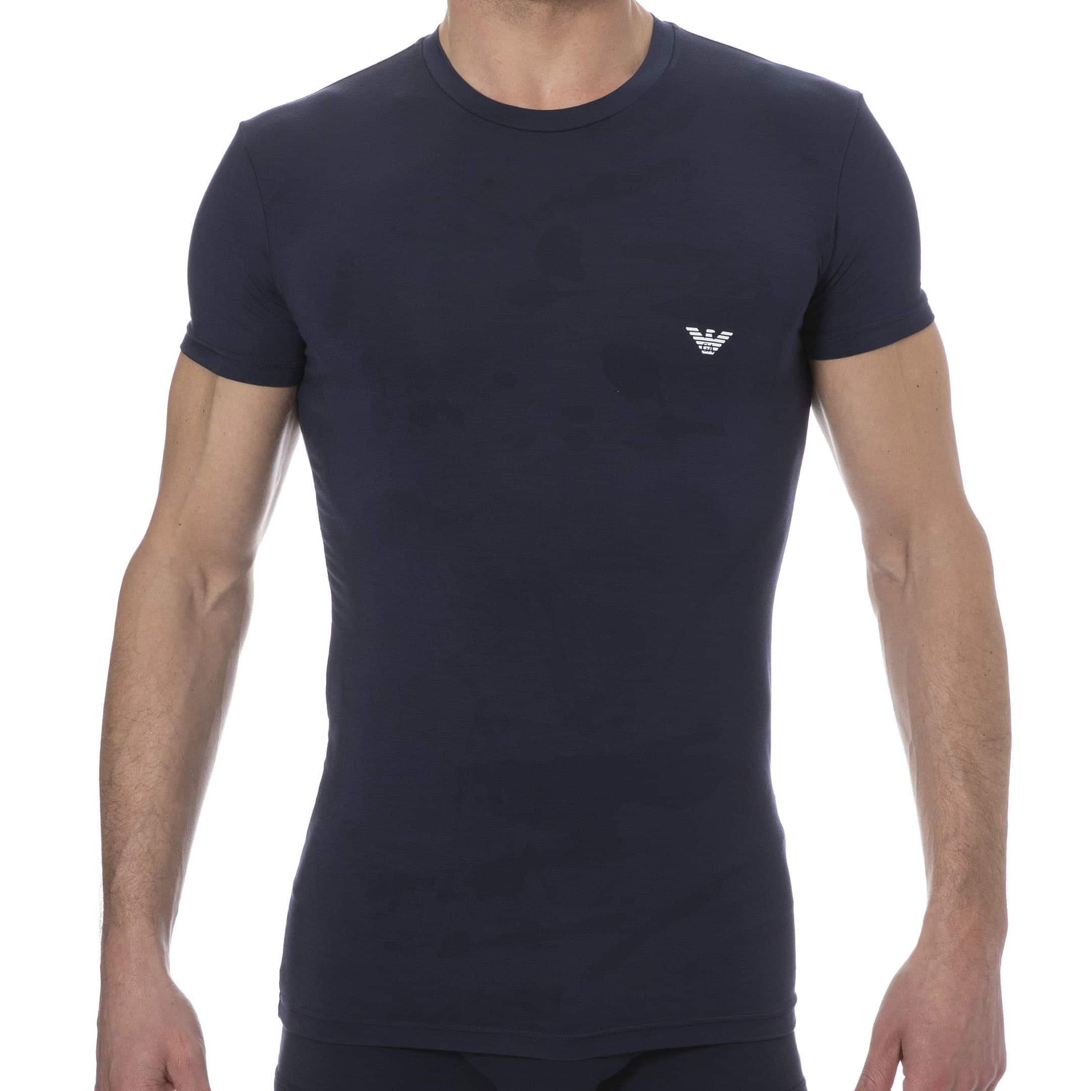 Emporio Armani Soft Modal T-Shirt - Navy | INDERWEAR