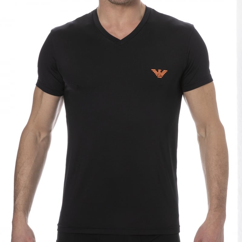Emporio Armani Essential Microfiber T-Shirt - Black | INDERWEAR