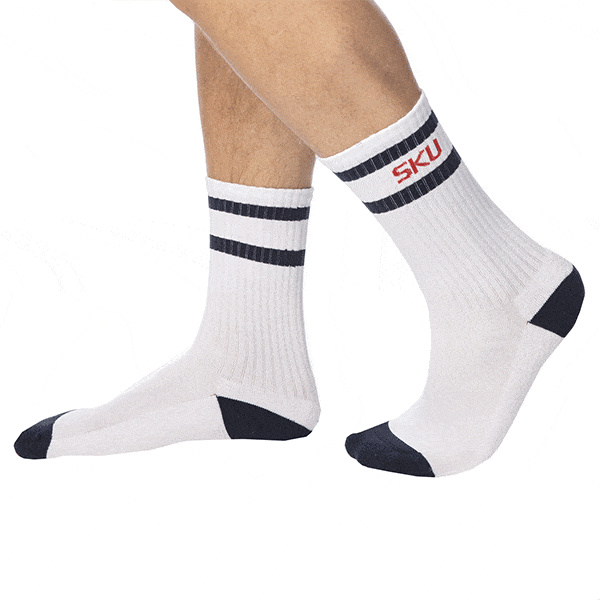 SKU Chaussettes Sport Basses Blanches
