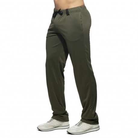 Addicted Loop Mesh Pants - Khaki