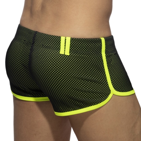 Addicted Loop Mesh Shorts - Black