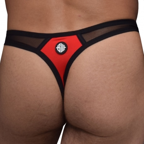 Breedwell Hex Thong - Red