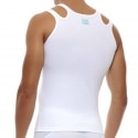 Modus Vivendi Hole Double Tank Top - White