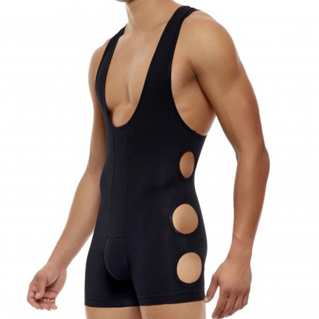 Modus Vivendi Hole Bodysuit - Black