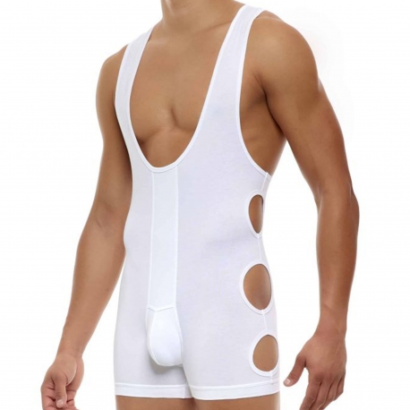 Modus Vivendi Hole Bodysuit - White