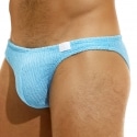 Modus Vivendi Wavy Low Cut Swim Briefs - Light Blue