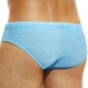 Modus Vivendi Wavy Classic Swim Briefs - Light Blue