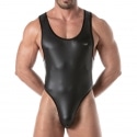 TOF Paris Fetish Thong Bodysuit - Black