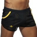 AD Fetish Pocket Rocky Shorts - Black - Yellow