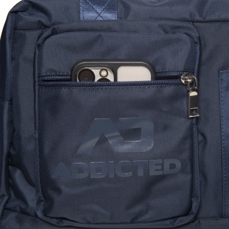 Addicted Addicted Gym Bag - Navy