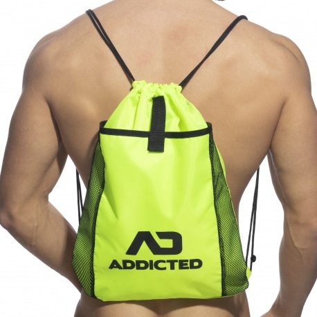 Addicted AD Beach Bag - Neon Green