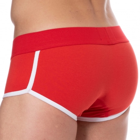 SKU Logo Cotton Trunks - Red