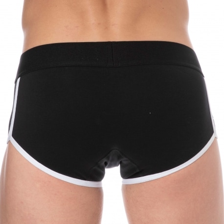 SKU Logo Cotton Trunks - Black