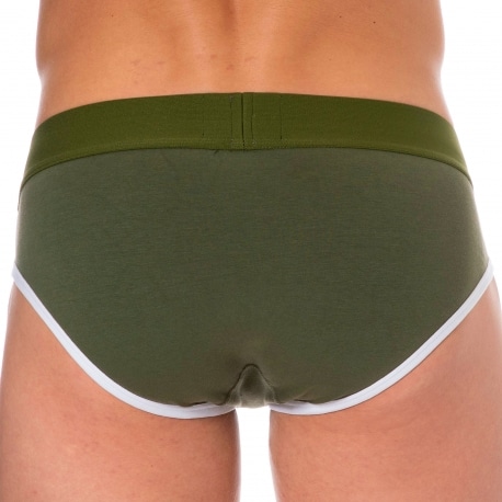 SKU Logo Cotton Briefs - Khaki