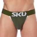 SKU Jock Strap Logo Coton Kaki