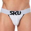 SKU Jock Strap Logo Coton Blanc