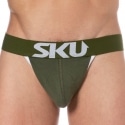 SKU Logo Cotton Thong - Khaki