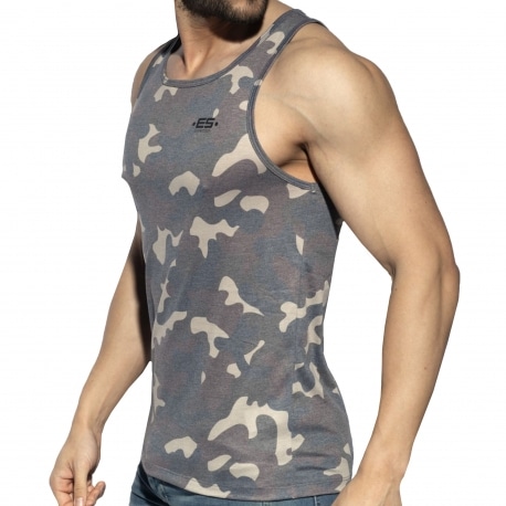 ES Collection Basic Tank Top - Camouflage