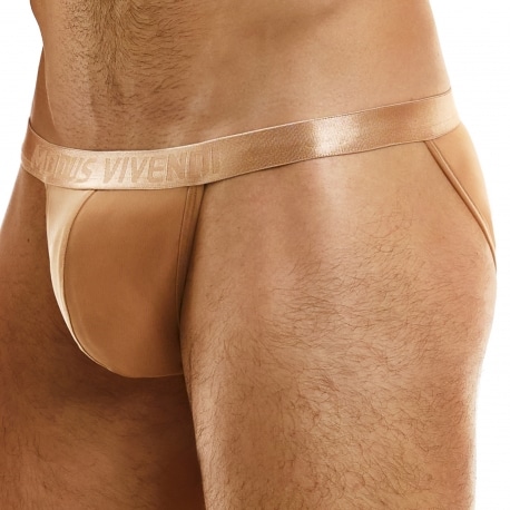 Modus Vivendi Muslin Tanga Briefs - Skin