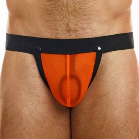 WOSESE Men's G-strings Bulge Pouch Thongs WSS61 (S/M, Orange