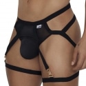 CandyMan Ensemble Jarretière - Jock Strap Noir